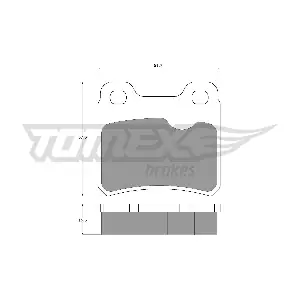 TOMEX Brakes TX 13-49