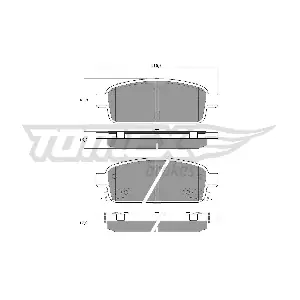 TOMEX Brakes TX 16-52
