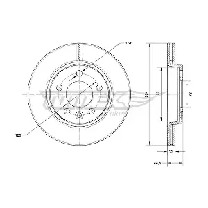 TOMEX Brakes TX 71-07