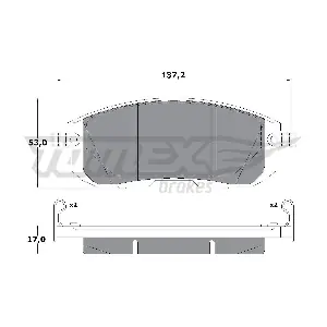 TOMEX Brakes TX 17-56
