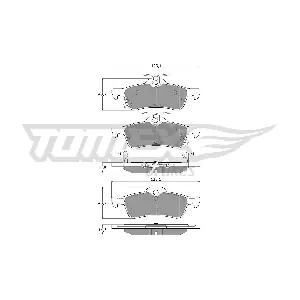 TOMEX Brakes TX 16-031