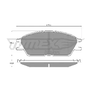 TOMEX Brakes TX 11-06