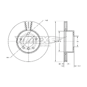 TX 73-99 TOMEX Brakes