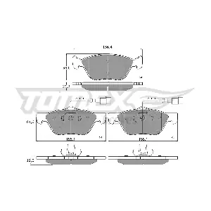 TOMEX Brakes TX 15-05