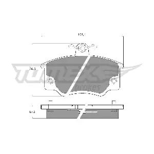 TOMEX Brakes TX 10-731