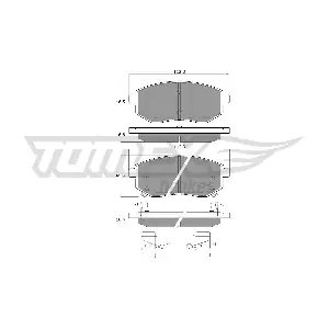 TX6043 TOMEX Brakes