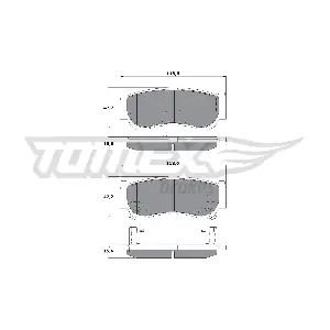 TOMEX Brakes TX 15-64