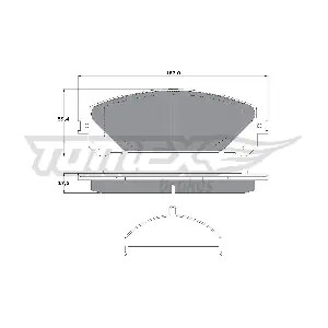 TOMEX Brakes TX 17-80