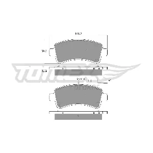 TOMEX Brakes TX 18-11