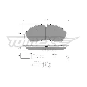 TOMEX Brakes TX 18-04
