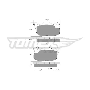 TOMEX Brakes TX 10-34