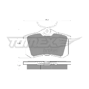 TOMEX Brakes TX 10-78