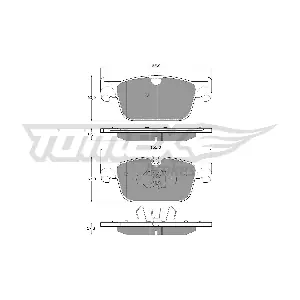 TOMEX Brakes TX 18-86