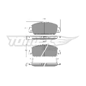 TOMEX Brakes TX 19-98
