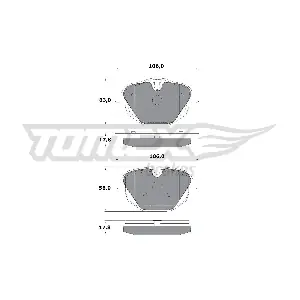 TX 17-34 TOMEX Brakes