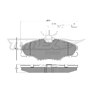 TX 12-31 TOMEX Brakes