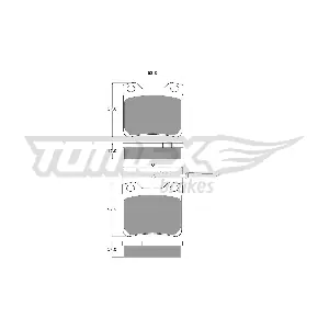 TOMEX Brakes TX 11-95