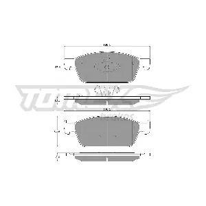 TOMEX Brakes TX 18-91