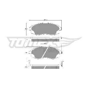 TOMEX Brakes TX 11-07