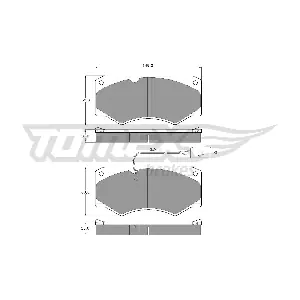 TOMEX Brakes TX 12-36