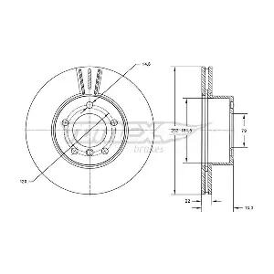 TX 72-95 TOMEX Brakes