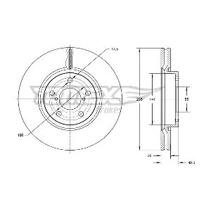 TX 73-25 TOMEX Brakes