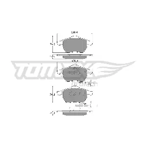 TOMEX Brakes TX 12-13