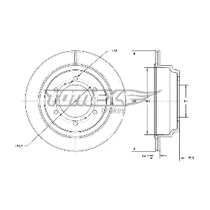 TX 73-88 TOMEX Brakes