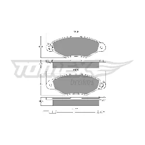 TOMEX Brakes TX 11-751