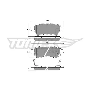 TX 19-57 TOMEX Brakes