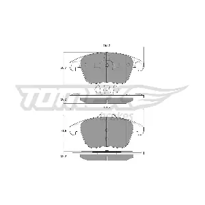 TOMEX Brakes TX 15-93