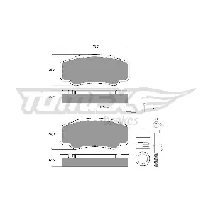 TX 12-461 TOMEX Brakes