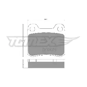 TOMEX Brakes TX 10-371