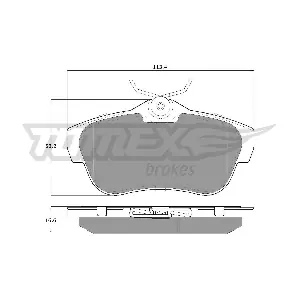 TOMEX Brakes TX 15-94