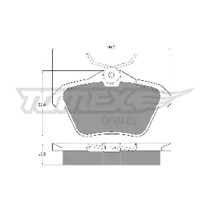 TOMEX Brakes TX 12-68