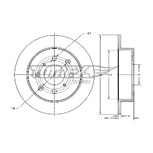 TX 72-18 TOMEX Brakes