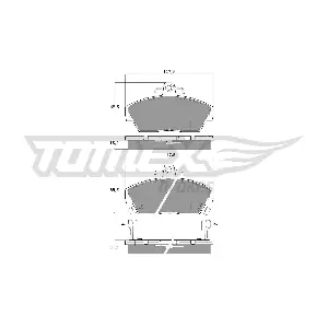 TOMEX Brakes TX1139