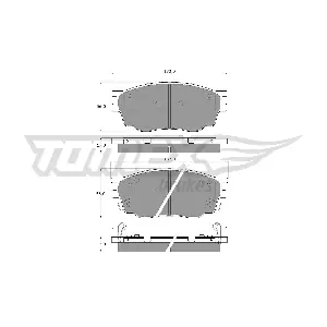 TOMEX Brakes TX 12-57