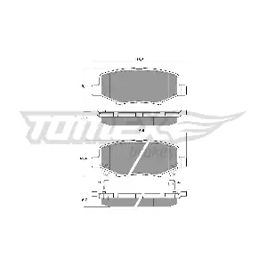 TOMEX Brakes TX 19-21