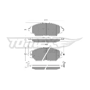 TOMEX Brakes TX 17-00