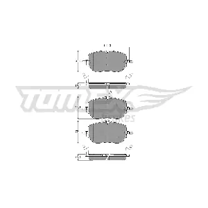 TOMEX Brakes TX6052