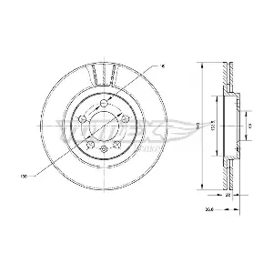 TOMEX Brakes TX 70-09
