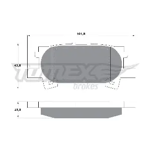 TOMEX Brakes TX 17-64