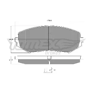 TOMEX Brakes TX1492
