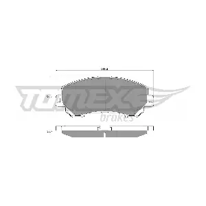 TOMEX Brakes TX 15-971