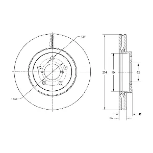 TOMEX Brakes TX 72-96
