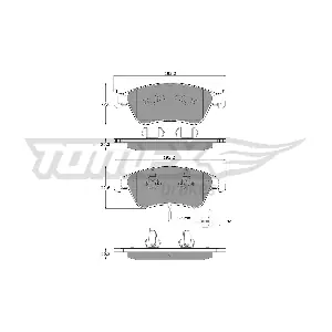 TX 15-10 TOMEX Brakes