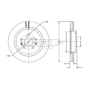 TX 72-99 TOMEX Brakes