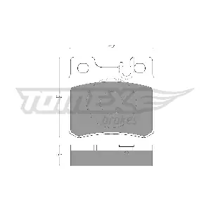 TOMEX Brakes TX 12-33