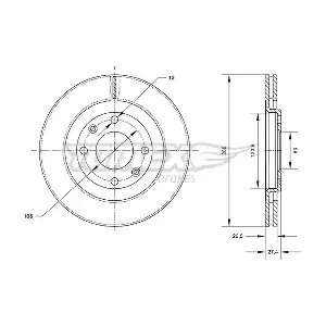 TOMEX Brakes TX 70-31